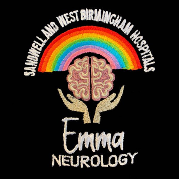 Healthcare Nursing Brain in Hands & Rainbow Budget Fleece