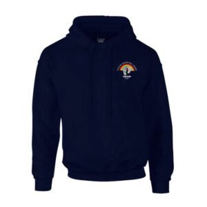 Healthcare Nursing Baby Feet & Rainbow Design Pullover Hoodie