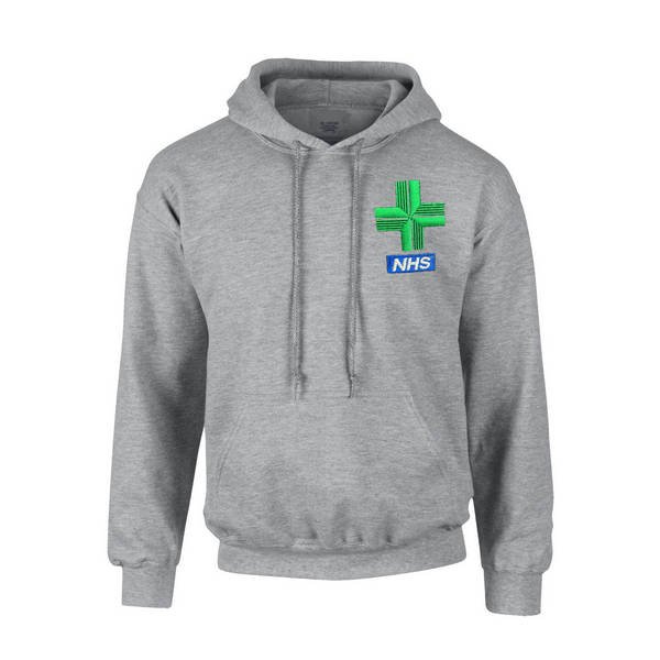 Healthcare Pharmacy Cross Design Pullover Hoodie - Image 5