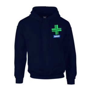 Healthcare Pharmacy Cross Design Pullover Hoodie