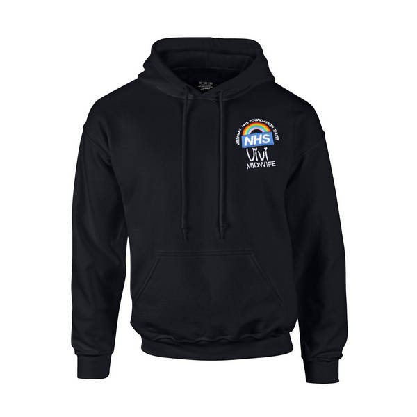 Healthcare Nursing Rainbow Design Pullover Hoodie