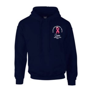 Healthcare Nursing Pink Ribbon Breast Care Pullover Hoodie
