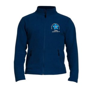 Healthcare Nursing Blue Forget Me Not Design Fleece Jacket/Coat
