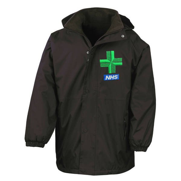 Healthcare Pharmacy Cross Design Waterproof Coat