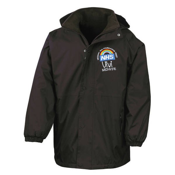 Healthcare Nursing Rainbow Design Waterproof Coat