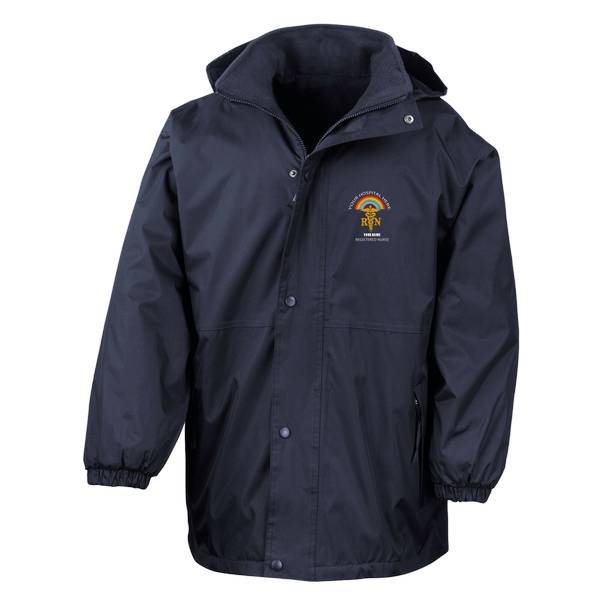 Healthcare Registered Nurse & Rainbow Waterproof Coat