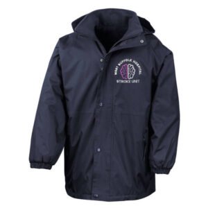 Healthcare Nursing Two Sided Brain Design Waterproof Coat