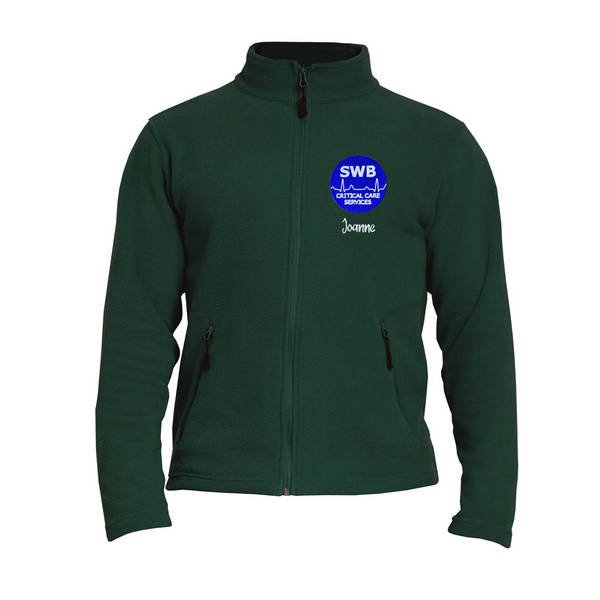 Healthcare Nursing Critical Care Design Fleece Jacket/Coat - Image 3