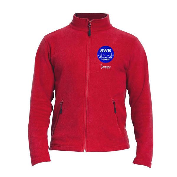 Healthcare Nursing Critical Care Design Fleece Jacket/Coat - Image 7