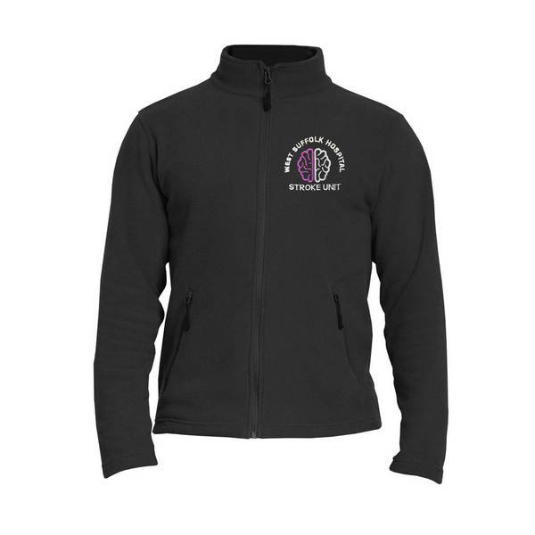 Healthcare Nursing Two Sided Brain Design Fleece Jacket/Coat