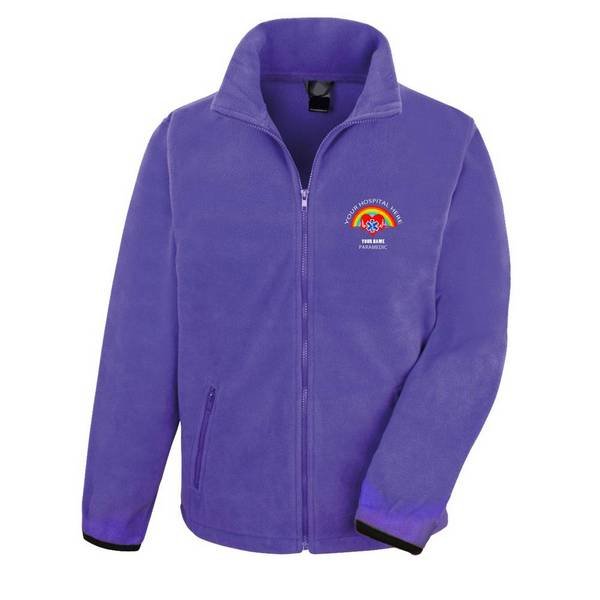 Healthcare Nursing Paramedic & Rainbow Fleece Jacket/Coat - Image 6