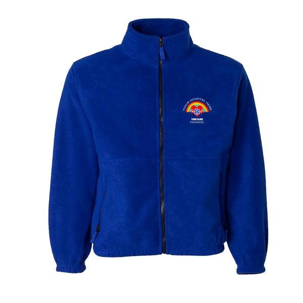 Healthcare Nursing Paramedic & Rainbow Fleece Jacket/Coat - Image 8