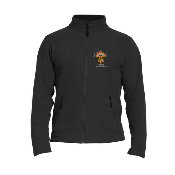 Healthcare Registered Nurse & Rainbow Fleece Jacket/Coat
