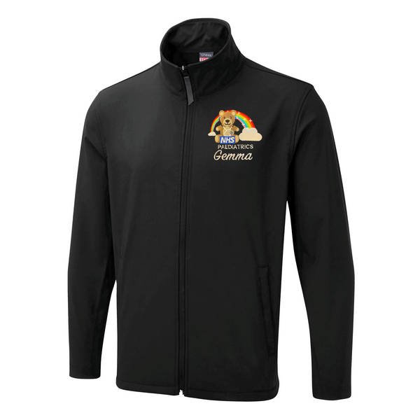 Healthcare Bear & Rainbow Stethoscope Soft Shell Jacket