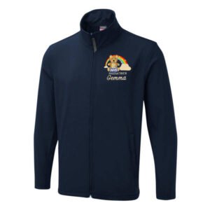 Healthcare Bear & Rainbow Stethoscope Soft Shell Jacket