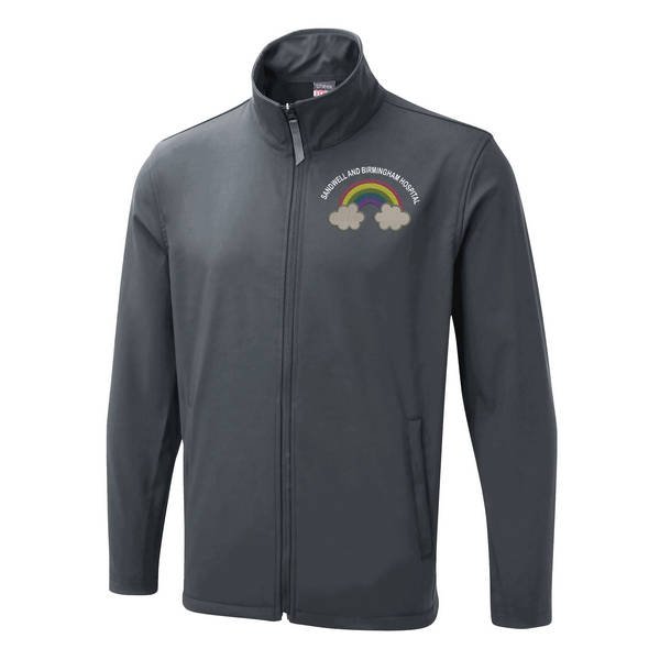 Healthcare Nursing Clouds & Rainbow Soft Shell Jacket - Image 5