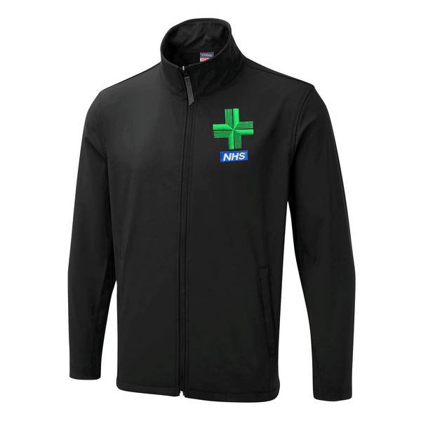 Healthcare Pharmacy Cross Design Soft Shell Jacket