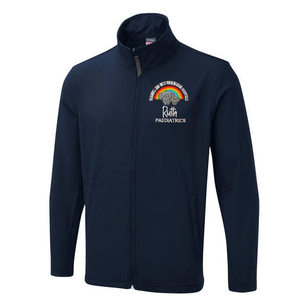 Healthcare Nursing Elephants & Rainbow Design Soft Shell Jacket