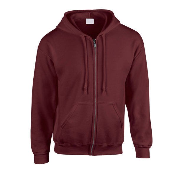 zipped-hoodie-burgundy