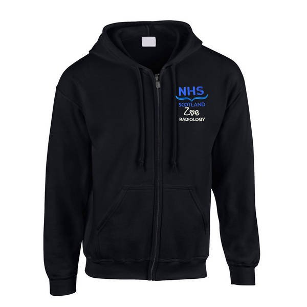 Healthcare Nursing Scotland Design Zipped Hoodie