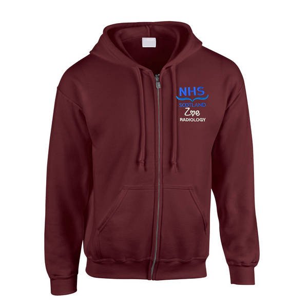Healthcare Nursing Scotland Design Zipped Hoodie - Image 4